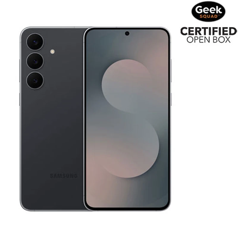 Boîte ouverte - Galaxy S25 FE de 256 Go de Samsung - Noir de jais - Déverrouillé