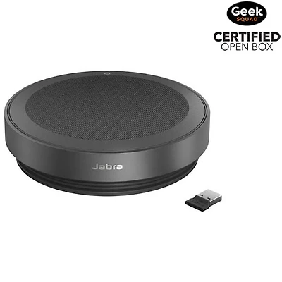 Open Box - Jabra Speak2 75 Wireless Speakerphone - Dark Grey