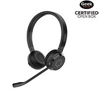 Open Box - Jabra Evolve 65 TE On-Ear Noise Cancelling Wireless UC Stereo Headset with Mic (6699-839-409)