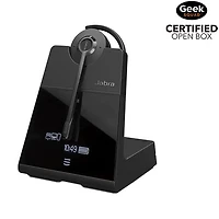 Boîte ouverte - Casque d'écoute sans fil convertible à suppression du bruit Engage 65 SE avec micro de Jabra - Noir