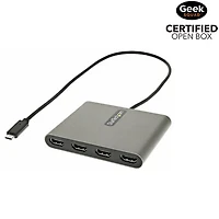 Open Box - Startech USB-C TO 4 HDMI ADAPTER (USBC2HD4)
