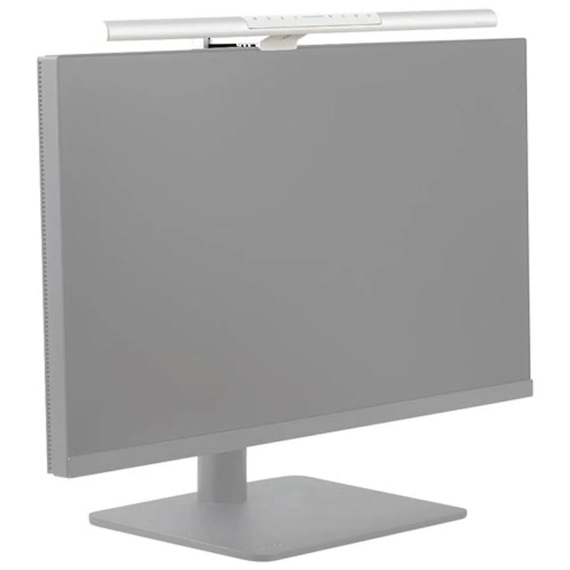 Barre lumineuse DEL pour moniteur ScreenBar Pro de BenQ (SBPsilver03) - Argenté