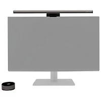 BenQ ScreenBar Halo 2 LED Monitor Light Bar with Remote Control (SBH2grey01) - Dark Grey