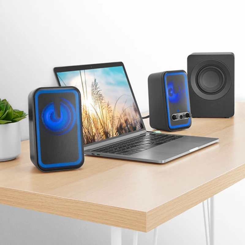 Système de haut-parleurs d'ordinateur 2.1 d'Insignia - Exclusivité Best Buy