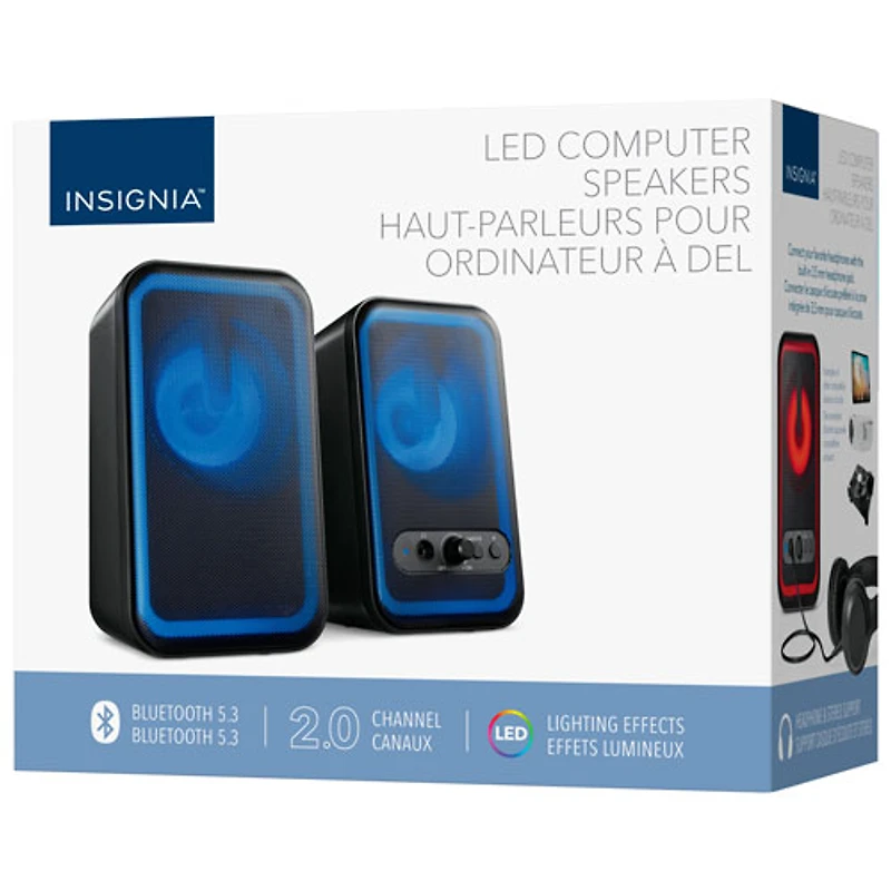 Système de haut-parleurs d'ordinateur Bluetooth 2.0 d'Insignia - Exclusivité Best Buy
