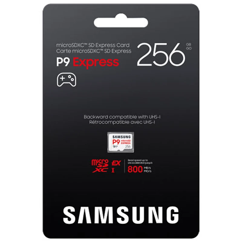 Samsung P9 Express 256GB 800MB/s MicroSDXC Memory Card