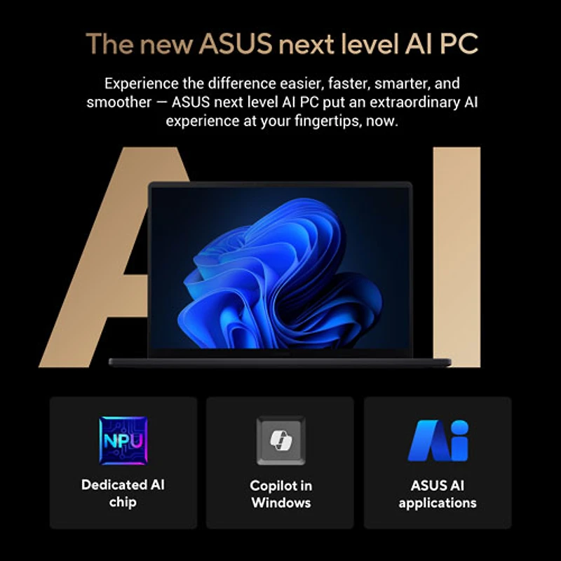 Portable à écran tactile ProArt P16 de 16 po d'ASUS - Noir nano (Ryzen AI 9 HX 370 d'AMD/RAM 32 Go/SSD 1 To/Windows 11 Famille)