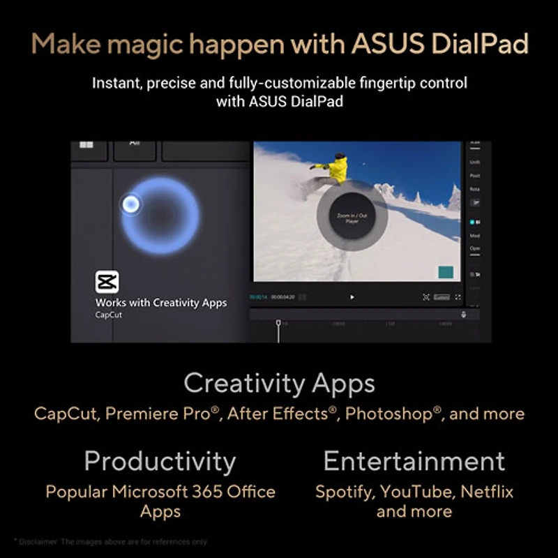 Portable à écran tactile ProArt P16 de 16 po d'ASUS - Noir nano (Ryzen AI 9 HX 370 d'AMD/RAM 32 Go/SSD 1 To/Windows 11 Famille)
