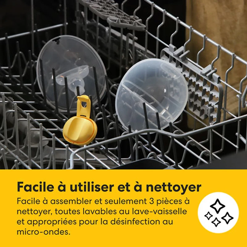 Tire-lait électrique portable Motion InBra de Medela