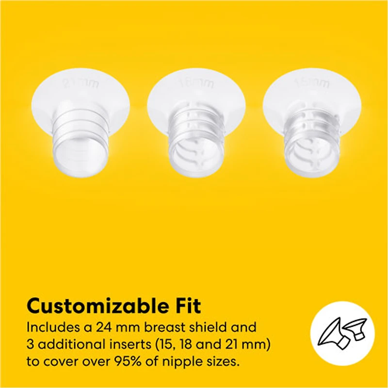 Tire-lait électrique portable Motion InBra de Medela