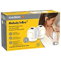 Double tire-lait électrique portable Melody InBra de Medela