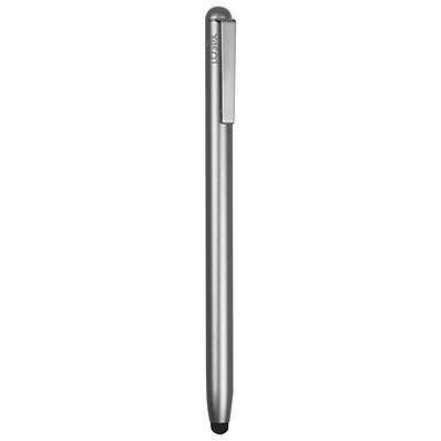 Stylet en aluminium de LOGiiX pour appareils à écran tactile (LGX-13979) - Gris graphite