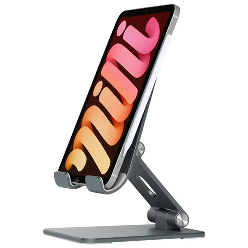 Support pliable universel de LOGiiX pour tablette (LGX-14063) - Gris graphite