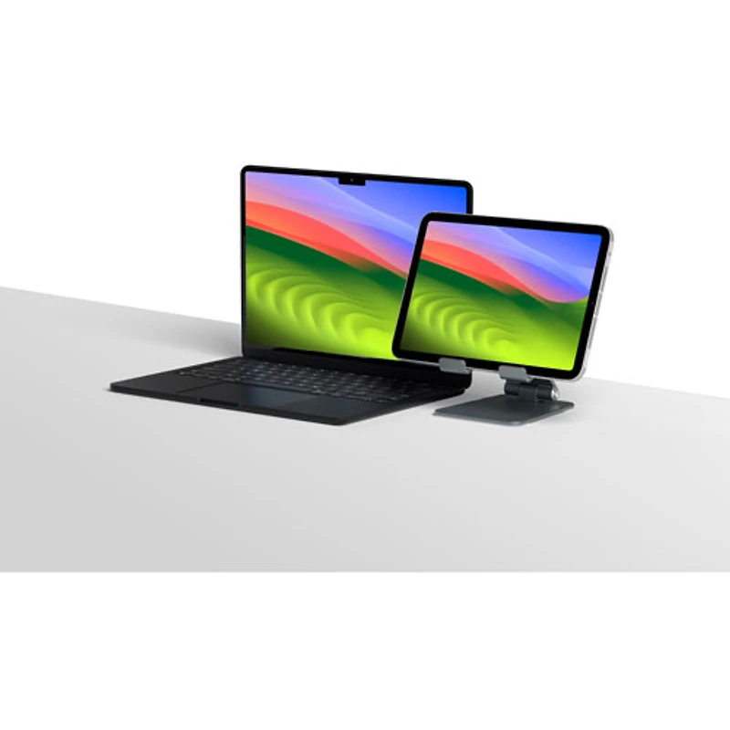 Support pliable universel de LOGiiX pour tablette (LGX-14063) - Gris graphite