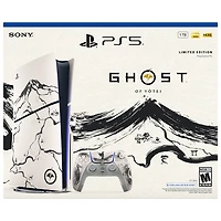 Ensemble PlayStation 5 et Ghost of Yōtei édition limitée noire