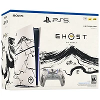 Ensemble PlayStation 5 et Ghost of Yōtei édition limitée noire