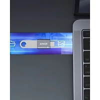 Anker USB-A to USB-C Adapter (B8731JA1-5) - 2-Pack - Grey