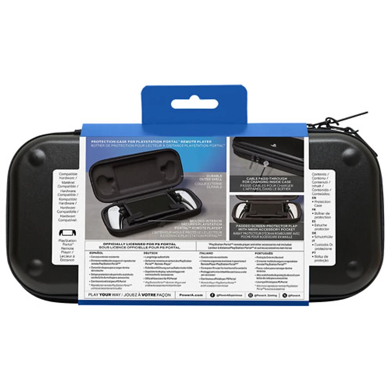 PowerA Protection Case for PlayStation Portal Remote Player - Black