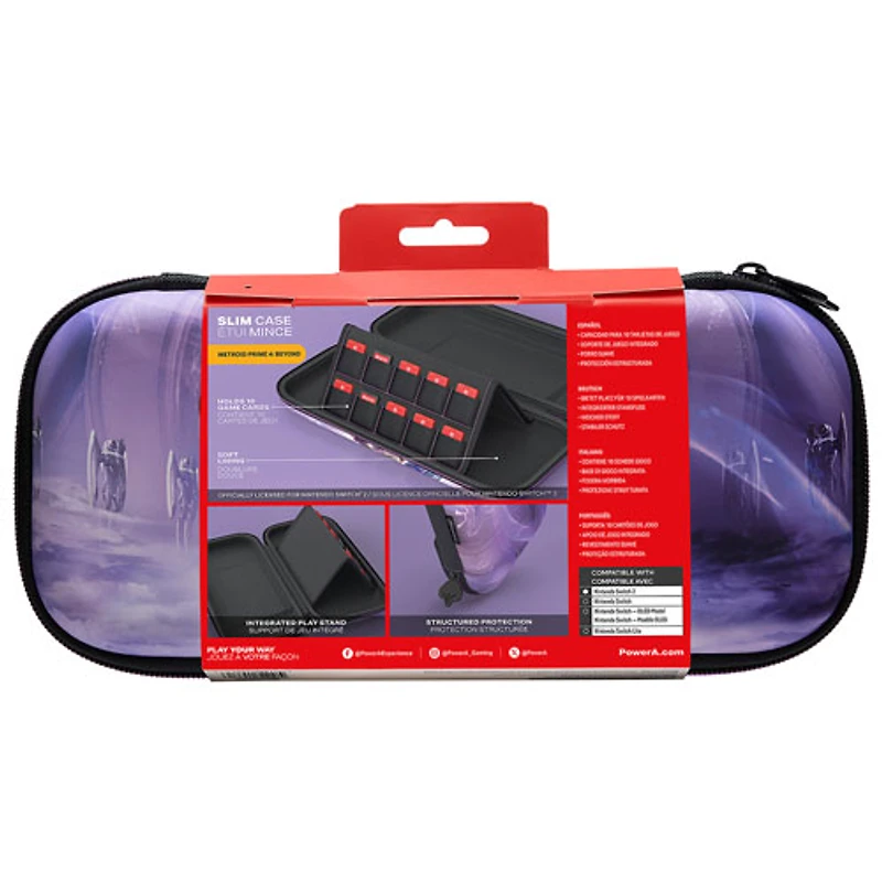 PowerA Slim Case for Switch 2 - Metroid Prime 4 Beyond