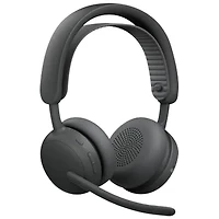 Logitech Zone Wireless 2 ES On-Ear Noise Cancelling Bluetooth Headset - Graphite