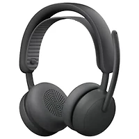 Logitech Zone Wireless 2 ES On-Ear Noise Cancelling Bluetooth Headset - Graphite