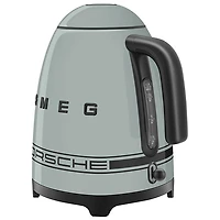Bouilloire électrique Années 50 de Smeg x Porsche - 1,7 l - Gris vert - Partenaire de détail exclusif
