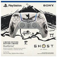PlayStation 5 DualSense Wireless Controller - Ghost of Yōtei Black Limited Edition