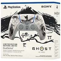 PlayStation 5 DualSense Wireless Controller - Ghost of Yōtei Black Limited Edition