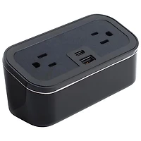 Brandstand CubieMini Charging Station with 2 Outlets & USB-A/USB-C Ports