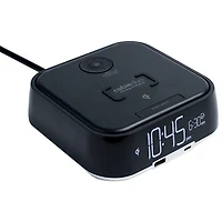Brandstand CubieDuo Bluetooth Alarm Clock with Magnetic Wireless Charging & 2 USC-C Ports
