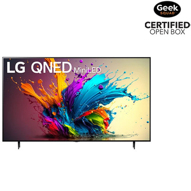 Open Box - LG 75" 4K UHD HDR QNED Mini-LED webOS Smart TV (75QNED90TUA) - 2024