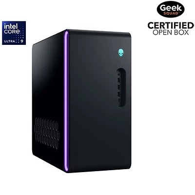 Boîte ouverte - Ordinateur de jeu Aurora d'Alienware (Core Ultra 9-285 d'Intel/RAM 32 Go/SSD 2 To/RTX 5070/Windows 11)