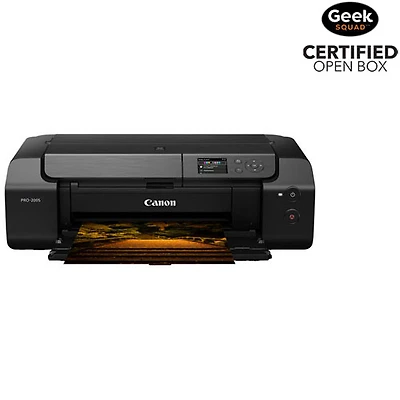 Open Box - Canon PIXMA PRO-200 S Wireless Inkjet Photo Printer