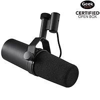 Open Box - Shure SM7B Dynamic Vocal/Podcast XLR Microphone - Black