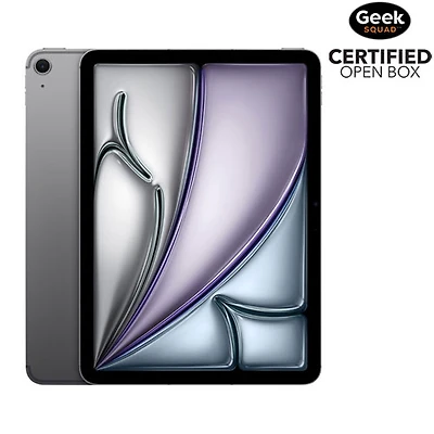 Boîte ouverte - iPad Air 11 po 1 To d'Apple avec Wi-Fi et 5G (6e génération) - Gris cosmique