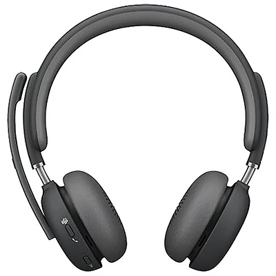 Logitech Zone Wireless 2 On-Ear Noise Cancelling Bluetooth Headset - Graphite