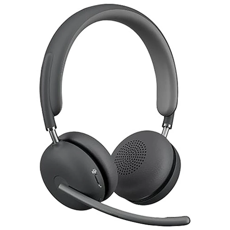 Logitech Zone Wireless 2 On-Ear Noise Cancelling Bluetooth Headset - Graphite
