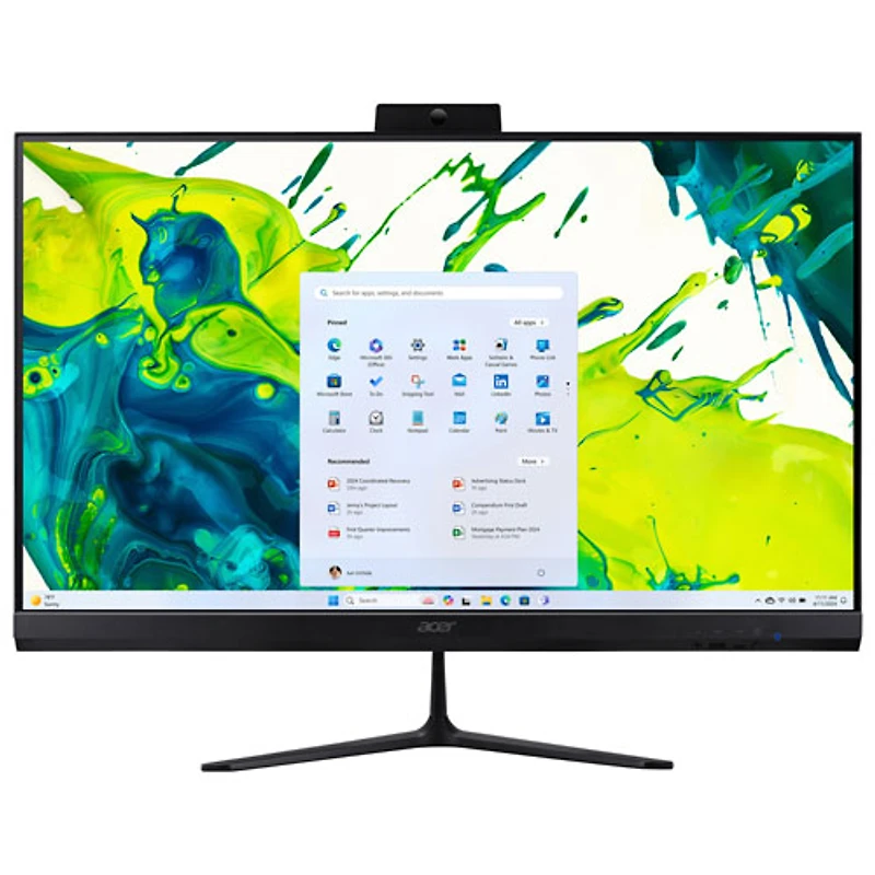 Acer Aspire 27" All-in-One PC (AMD Ryzen R7-5825U/16GB RAM/1TB SSD/Windows 11)