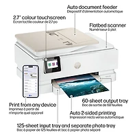 HP Envy Photo 7975 Wireless All-In-One Inkjet Printer - HP Instant Ink 3-Month Free Trial Included*