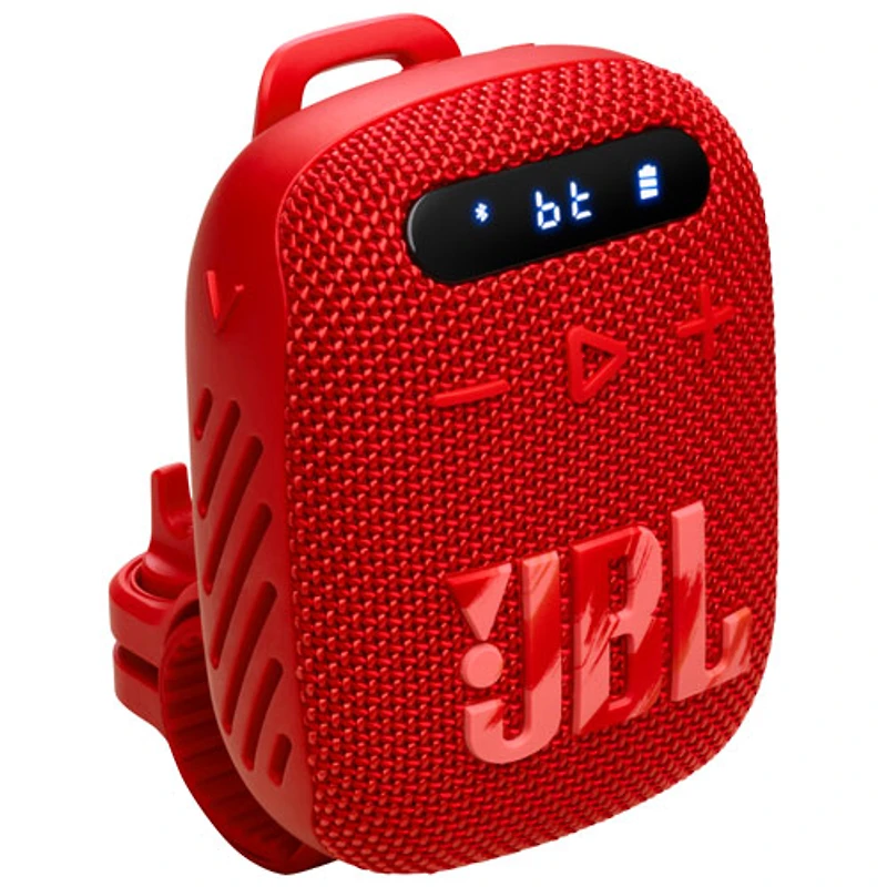 JBL Wind 3 Splashproof Bluetooth Wireless Speaker - Red