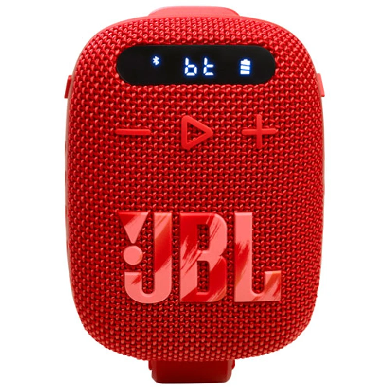 JBL Wind 3 Splashproof Bluetooth Wireless Speaker - Red