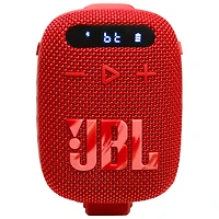 JBL Wind 3 Splashproof Bluetooth Wireless Speaker - Red