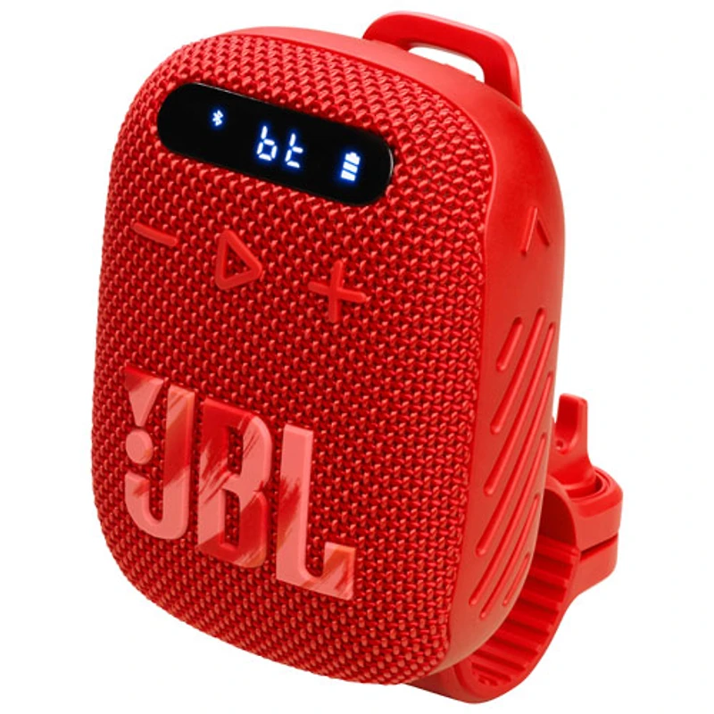 JBL Wind 3 Splashproof Bluetooth Wireless Speaker - Red