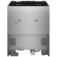 Cuisinière biénergie autonome à convection véritable 4 brûleurs 4,1 pi³ 30 po de KitchenAid (KFDS930SSS) - Acier inoxydable