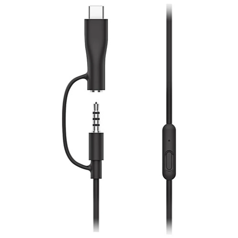 Belkin SoundForm Mini Over-Ear Noise Cancelling Wired Kids Headphones - Black