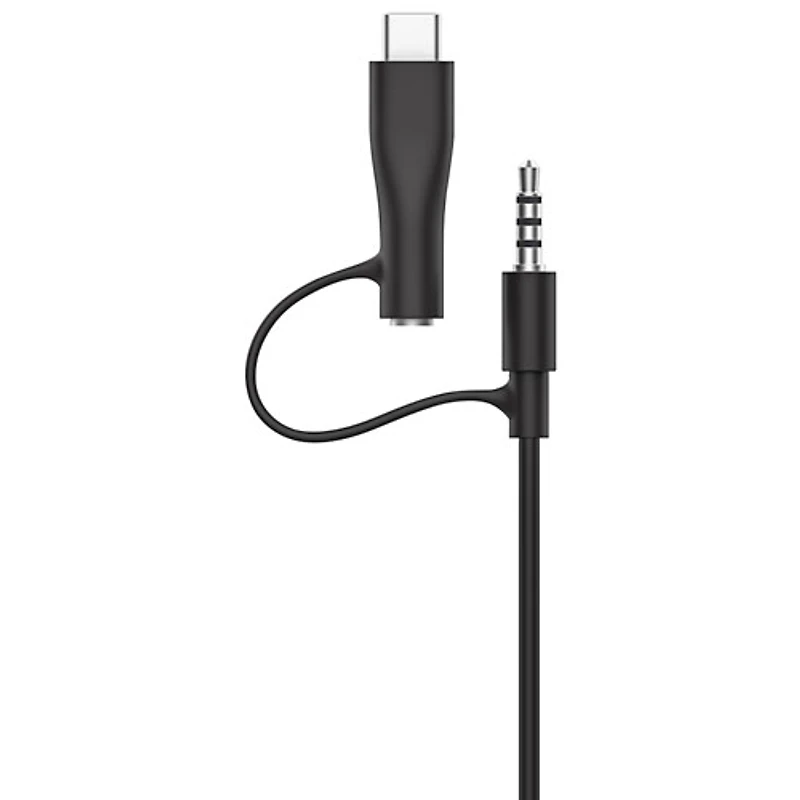 Belkin SoundForm Mini Over-Ear Noise Cancelling Wired Kids Headphones - Black