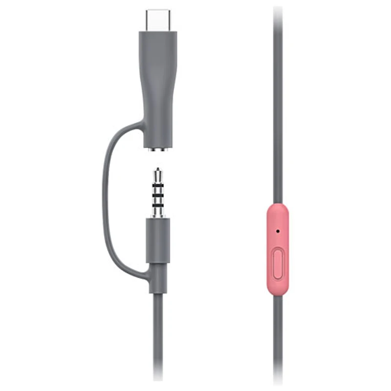 Belkin SoundForm Mini Over-Ear Noise Cancelling Wired Kids Headphones - Pink