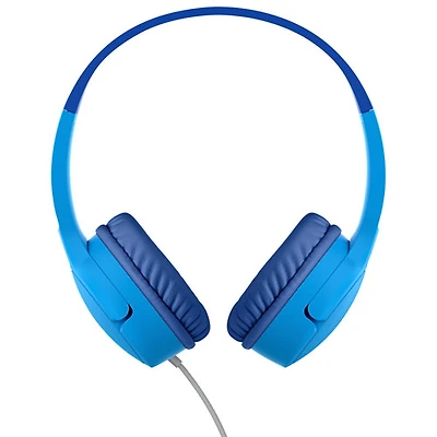 Belkin SoundForm Mini Over-Ear Noise Cancelling Wired Kids Headphones - Blue