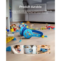 Belkin SoundForm Mini Over-Ear Noise Cancelling Wired Kids Headphones - Blue