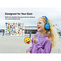 Belkin SoundForm Mini Over-Ear Noise Cancelling Wired Kids Headphones - Blue